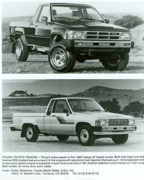 1986–1988 Toyota Pickup SR5 Turbo