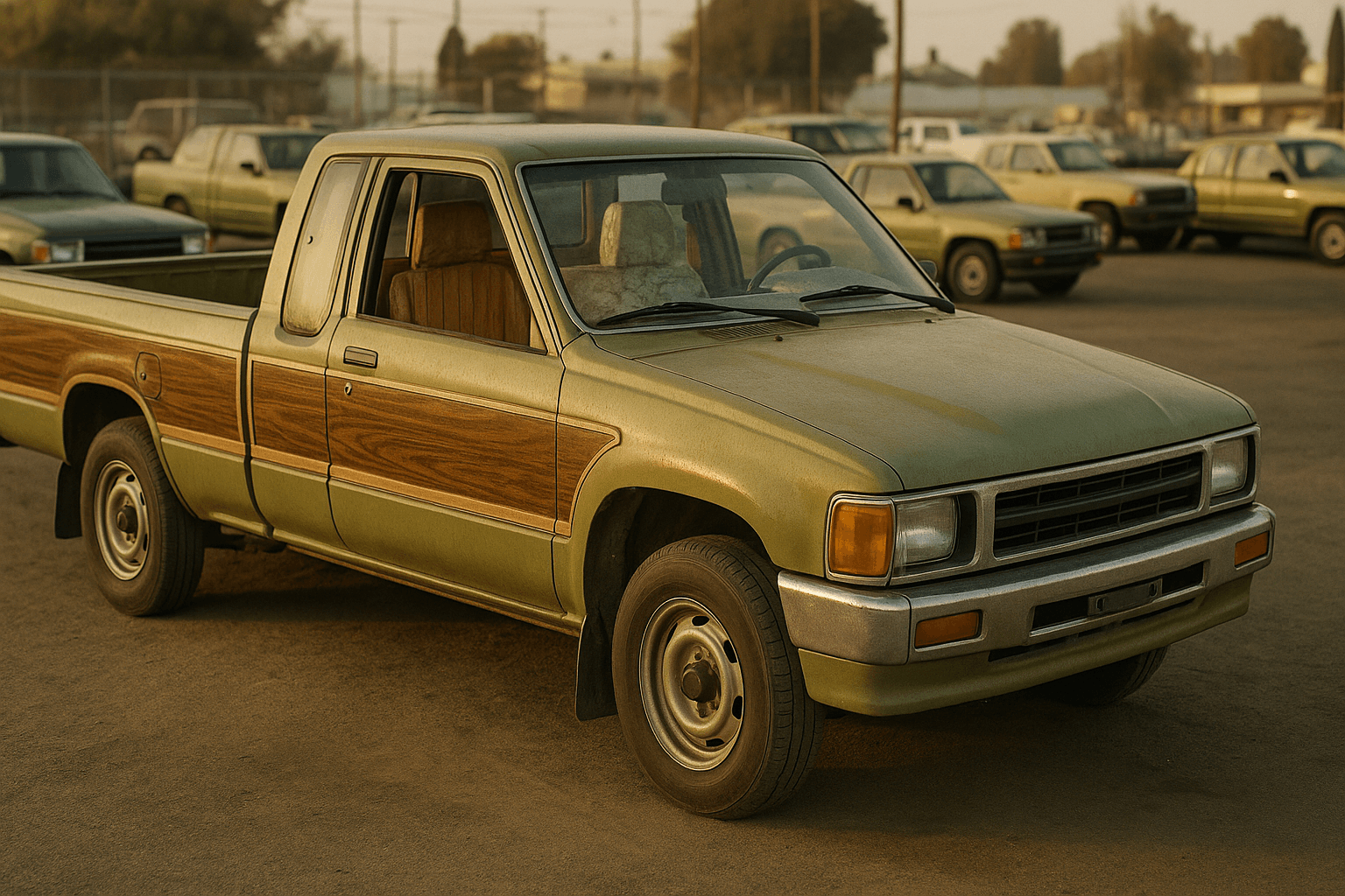 1988 Toyota Pickup Deluxe Wood-Grain Appliance Edition